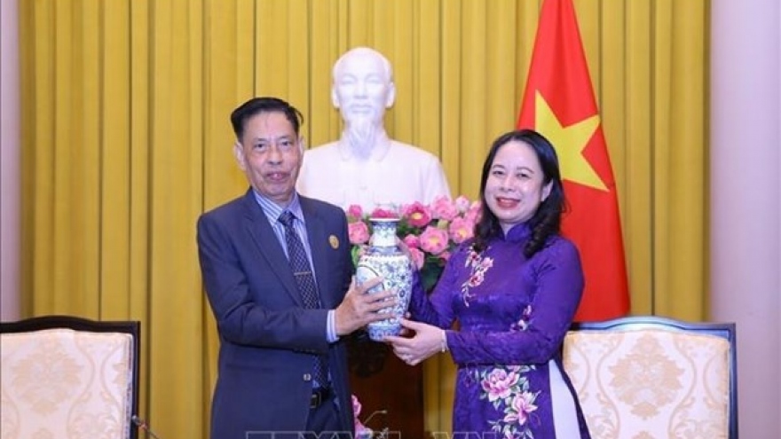 Vice President receives Cambodian front delegation